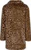 Urban Classics Mantel Damen Oversized Faux Fur Leo Coat Voir les images du produit 7