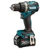 A cordless drill with a battery pack attached, shown against a white background. Produktbild-Vorschau