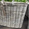 Panier en rotin lot de 3 Kubu gris avec poignées et film – Voir les images du produit 12