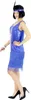 20er Jahre Damen Kleid Charleston Kostüm Mafia 20s Flapper Produktbild-Vorschau 2
