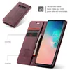 Galaxy S10 Hülle, LaimTop Retro Kunstledertasche TPU Produktbild-Vorschau 5