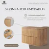 RODAN | Kupelnova Skrinka - 80 CM - Hnedý Mat - MDF - 2 Náhľad obrázku produktu 2