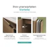 Mobile sottolavabo EMKE con lavabo 417×240×646 mm incl. Anteprima dell’immagine prodotto 4