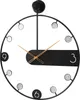 SensaHome Wanduhr Manila –  industrielle Metalluhr – große Produktbild-Vorschau 2