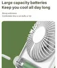 Ventilatore portatile Zimilo, ventilatore da mano 3 in 1, Anteprima dell’immagine prodotto 5