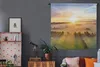 MuchoWow® Wandteppich Wandbehang Farbenfroher Sonnenaufgang Produktbild-Vorschau 5