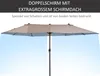 Outsunny dvojitý slnečník s ručnou kľukou, 455 x 270 cm, Náhľad obrázku produktu 4