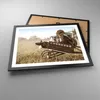 Gerahmtes Poster - Schwarzer Rahmen - Kindheit Flugzeug Produktbild-Vorschau 3