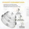 hausleben 3er Set Edelstahl Backformen – Runde Back- & Produktbild-Vorschau 5