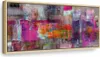 Italienischer Leinwand Leinwandbild - Land of Colors 90x30 Produktbild-Vorschau 1