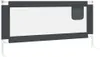 vidaXL Barrière de sécurité pour lit de bébé gris foncé Voir les images du produit 5