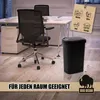 Mülleimer 50 Liter Schwing & Klappdeckel schwarz Küche Produktbild-Vorschau 6