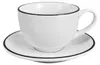 Set da 6 pezzi - Tazza da cappuccino con piattino Alba Anteprima dell’immagine prodotto 2