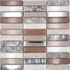 Glasmosaik NIGHT 68X mix braun/beige 29,8x29,8 cm Produktbild-Vorschau 1
