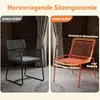 KOMFOTTEU Polyrattan Gartenmöbel Set, 3-teilig Bistroset Produktbild-Vorschau 4