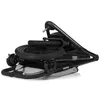 A folded stroller on a white background. Produktbild-Vorschau