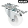 WAGNER 4tlg. Set - Ø 75 mm, Anschraubplatte, 2 Lenk- 2 Produktbild-Vorschau 4