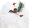 vidaXL Set di decorazioni per scatole regalo 3 pz. Bianco Anteprima dell’immagine prodotto 6