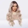SassyGoods Luxus Blonde Perücke Aschblond Front Lace Wig – Produktbild-Vorschau 11