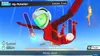 A video game interface showing a character performing a hip rotation exercise. Produktbild-Vorschau