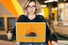 MuchoWow® Laptop Aufkleber Sticker Cover Auto - Flammen - Produktbild-Vorschau 5