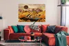 MuchoWow® Poster Tigerdruck - Marmor - Gold 120x90 cm - Produktbild-Vorschau 2