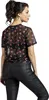 Pussy Deluxe T-Shirt Damen Cherries Mesh Cropped Boxy Shirt Produktbild-Vorschau 5