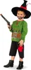 A child wearing a pirate costume, holding a toy pistol. Produktbild-Vorschau