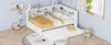 Sweiko Schlafsofa 140x200, ausziehbares Bett 90x190 mit Produktbild-Vorschau 13