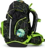 A black and green backpack with a geometric pattern. Náhled obrázku produktu