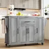 Flieks carrello da cucina a isola con portaspezie, carrello Anteprima dell’immagine prodotto 4
