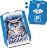 Cool bleiben Parkscheibe Schneeeule mit Sonnenbrille Produktbild-Vorschau 2