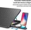 Laptop Kühler 15,6", 6 Lüfter, RGB Beleuchtung, Produktbild-Vorschau 4