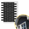 AMK Fassadenpaneele 010 Schwarz – Flexible Steinverkleidung Produktbild-Vorschau 1
