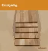 Aikas Art Heizkörperregal Eiche Echtholz, Einfache Montage Produktbild-Vorschau 9