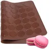GKA Macaron Matte Backmatte Silikon Backform für Macarons Produktbild-Vorschau 2