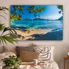 MuchoWow® - Leinwandbilder - Strand - Meer - Boot - Produktbild-Vorschau 2