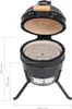 vidaXL Barbecue Kamado 2 in 1 con affumicatore in Anteprima dell’immagine prodotto 5