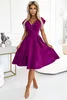 Numoco Formelle Frauenkleider Scarlett fuchsie L Produktbild-Vorschau 4