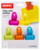 Universalclips, Saugnapfclips Accasa 5 Stück Produktbild-Vorschau 2