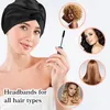 INF 2 Cuffie da notte in raso per capelli ricci, cuffia da Anteprima dell’immagine prodotto 4