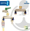 tecuro 2-Wege Verteilerstück 3/4 Zoll (DN 15) mit Produktbild-Vorschau 5