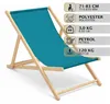 2er Set Liegestuhl Doppelpack Strandliege Liege Stuhl Produktbild-Vorschau 3
