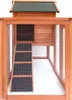 Wiltec Hasenstall 1220 x 630 x 920 mm mit Freilaufgehege Produktbild-Vorschau 3