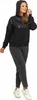 Warmes Damen-Kapuzensweatshirt mit bequemem Leopardenmuster Produktbild-Vorschau 11