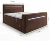 ELVORA DESIGNE Boxspringbett 140x200 cm AURA TV mit Produktbild-Vorschau 6