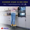 Tritthocker klappbar | Kunststoff -Trittfläche | HxBxT Produktbild-Vorschau 6