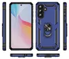 Multiple views of a blue phone case with a ring holder. Anteprima dell’immagine prodotto