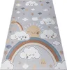 Teppich BONO 8437 Wolken, Himmel, hellgrau / Creme Grau Produktbild-Vorschau 1