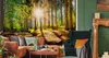Muralo Vlies Fototapete WALD Sonne Bäume Natur Landschaft Produktbild-Vorschau 4